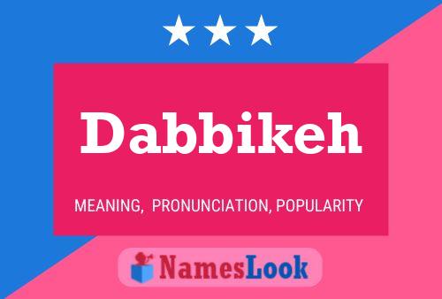 ملصق اسم Dabbikeh