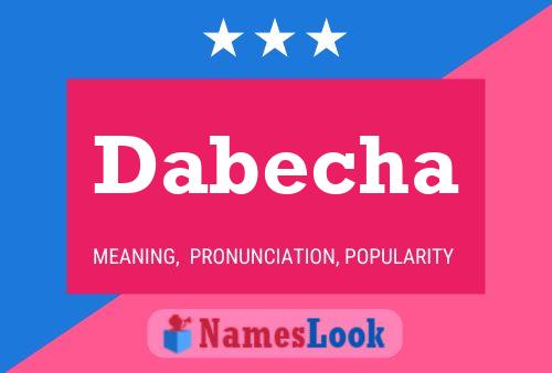 ملصق اسم Dabecha