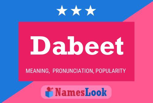 ملصق اسم Dabeet