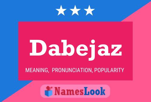 ملصق اسم Dabejaz