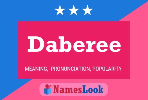 ملصق اسم Daberee