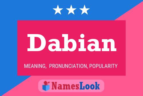 ملصق اسم Dabian