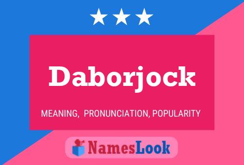 ملصق اسم Daborjock