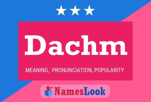 ملصق اسم Dachm