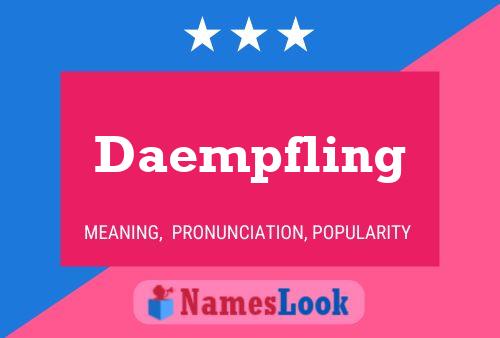 ملصق اسم Daempfling