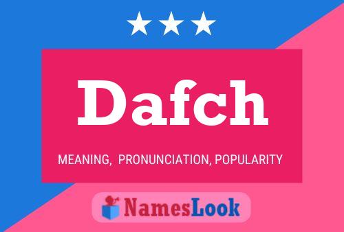 ملصق اسم Dafch