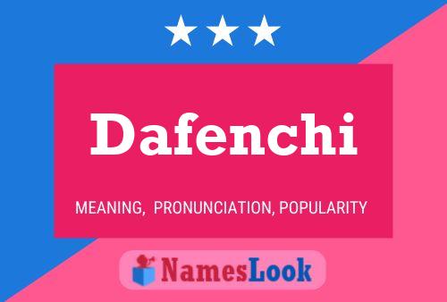 ملصق اسم Dafenchi