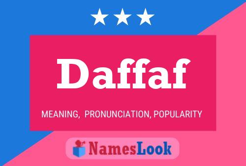 ملصق اسم Daffaf