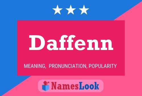 ملصق اسم Daffenn