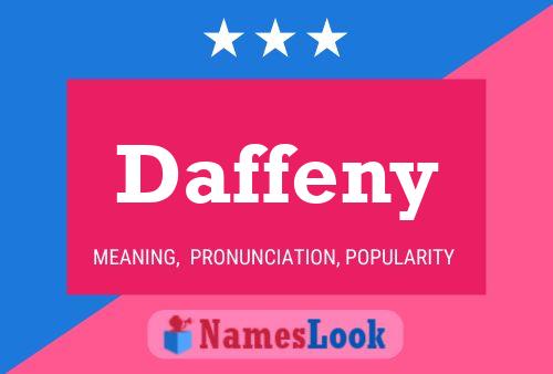 ملصق اسم Daffeny