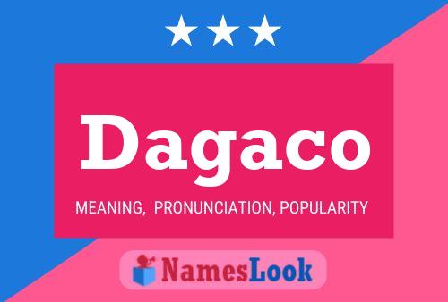 ملصق اسم Dagaco