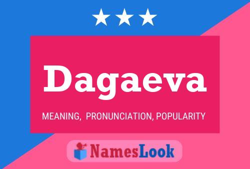 ملصق اسم Dagaeva