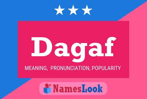 ملصق اسم Dagaf