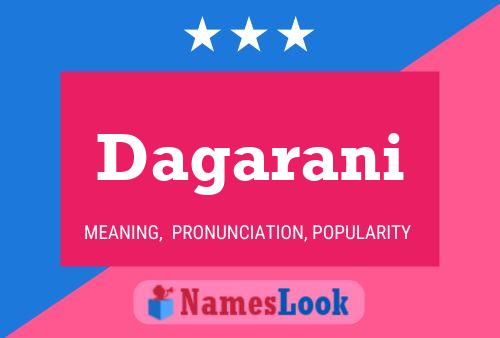 ملصق اسم Dagarani