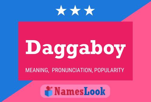 ملصق اسم Daggaboy