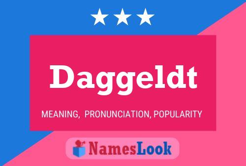 ملصق اسم Daggeldt