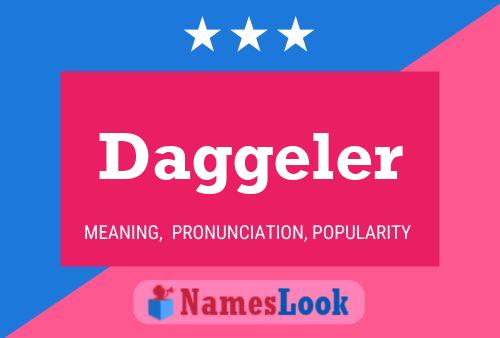 ملصق اسم Daggeler