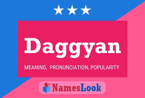 ملصق اسم Daggyan