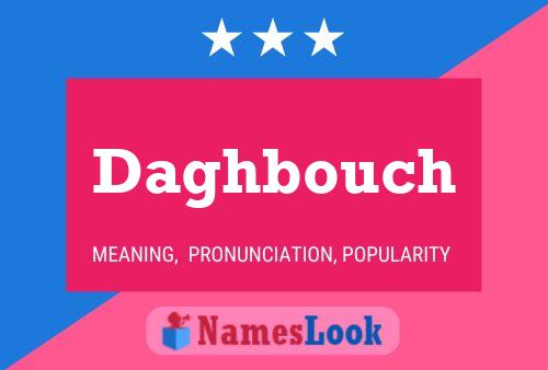 ملصق اسم Daghbouch