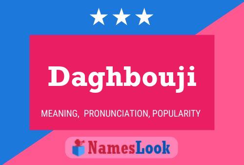 ملصق اسم Daghbouji