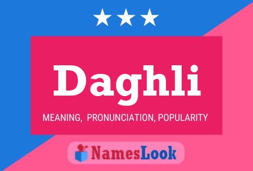 ملصق اسم Daghli