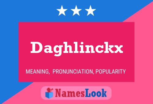 ملصق اسم Daghlinckx