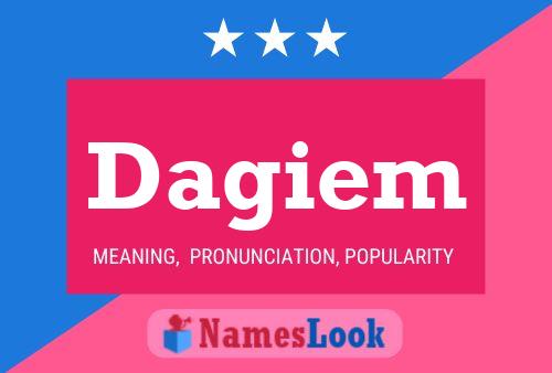 ملصق اسم Dagiem