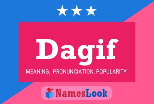 ملصق اسم Dagif