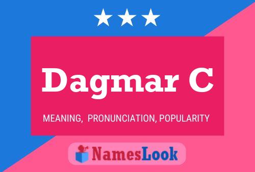 ملصق اسم Dagmar C