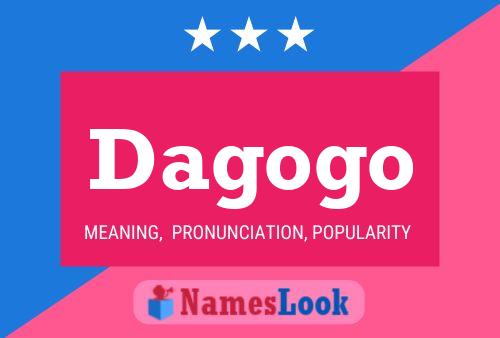 ملصق اسم Dagogo