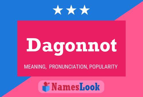 ملصق اسم Dagonnot