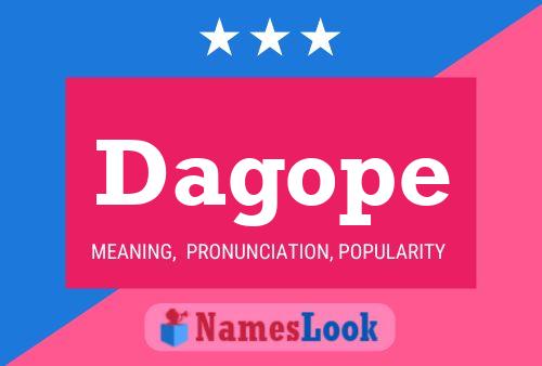 ملصق اسم Dagope