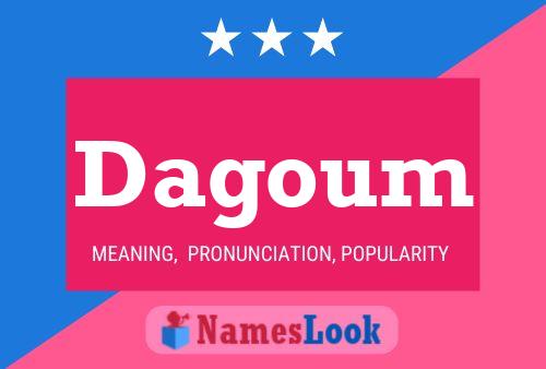 ملصق اسم Dagoum