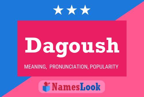 ملصق اسم Dagoush