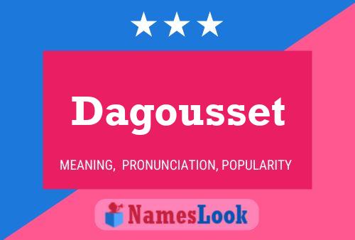 ملصق اسم Dagousset