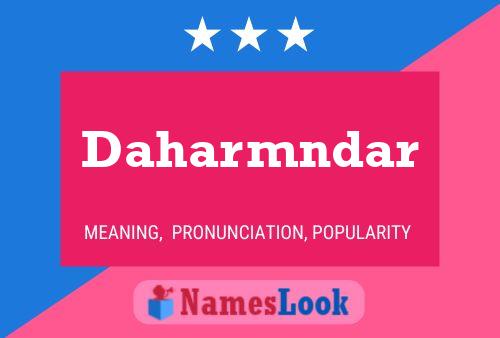 ملصق اسم Daharmndar