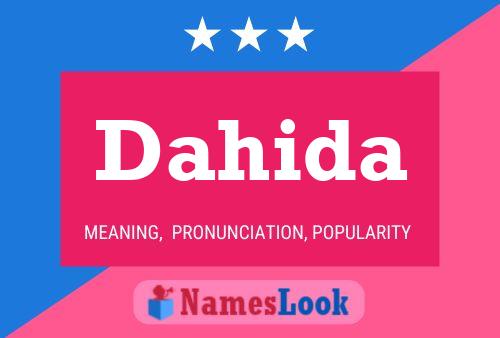 ملصق اسم Dahida