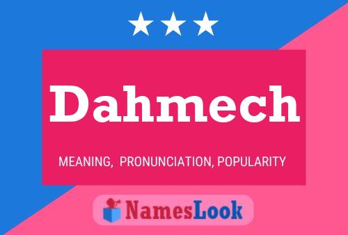 ملصق اسم Dahmech