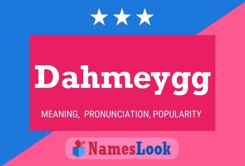 ملصق اسم Dahmeygg