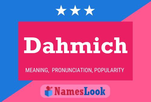 ملصق اسم Dahmich