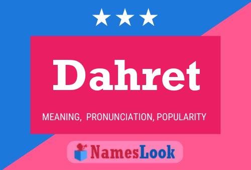 ملصق اسم Dahret