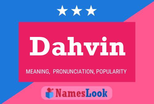 ملصق اسم Dahvin