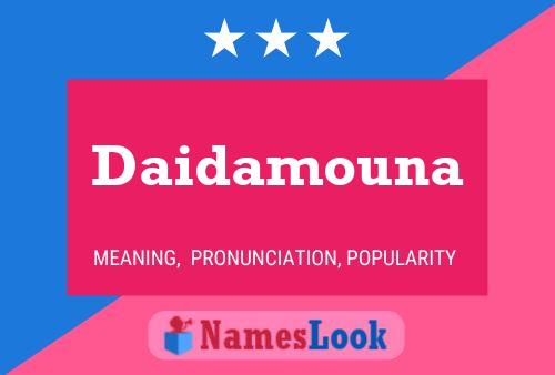 ملصق اسم Daidamouna