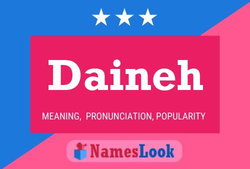 ملصق اسم Daineh