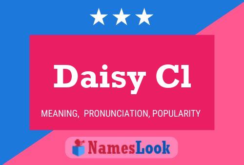 ملصق اسم Daisy Cl