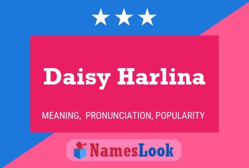 ملصق اسم Daisy Harlina