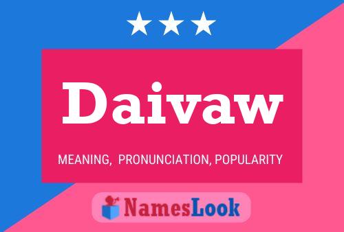 ملصق اسم Daivaw