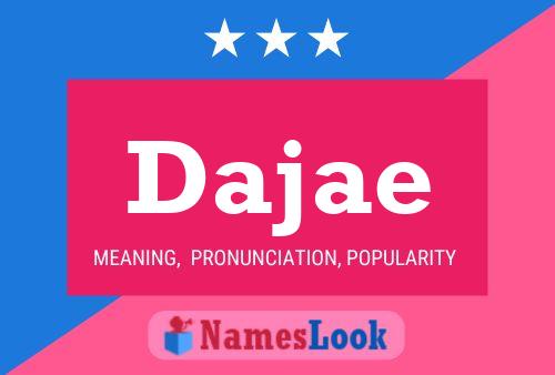 ملصق اسم Dajae