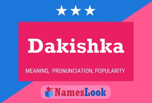 ملصق اسم Dakishka