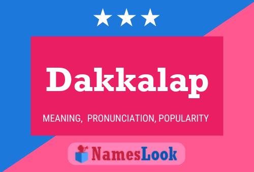 ملصق اسم Dakkalap